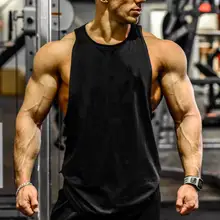 Спортивный топ для мужчин's Фитнес Спортивный Жилет Для Бега Йога тренер жилет тренажерный зал рубашка без рукавов тренировки Training