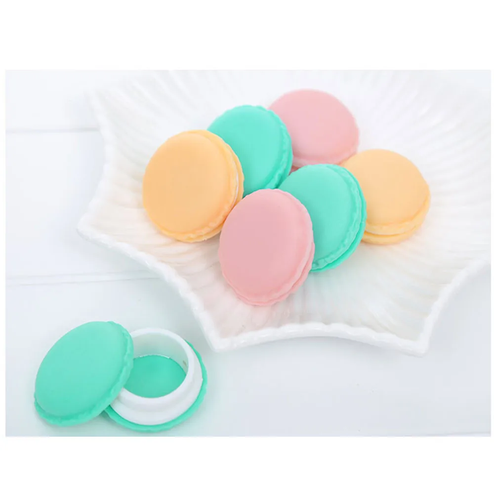 Многоцелевой Мини Macarons Органайзер Коробка Для Хранения Чехол для хранения сережек, колец, бусин