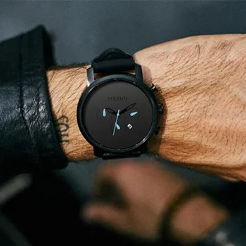 

Relogio Masculino 2018 New Watch Men Leather Casual Watches Men's Clock Male Sports Calendar Quartz Wristwatch erkek kol saati