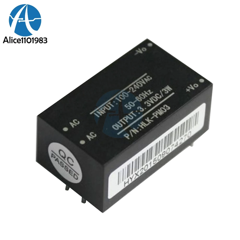 Φ 220V To 3 V Step Down HLK PM03 Intelligent конвертер с низким энергопотреблением|Интегральные