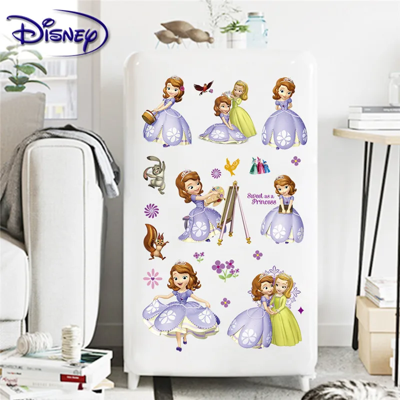 Стикер Disney София украшение принцессы Софии мультяшная наклейка для детской