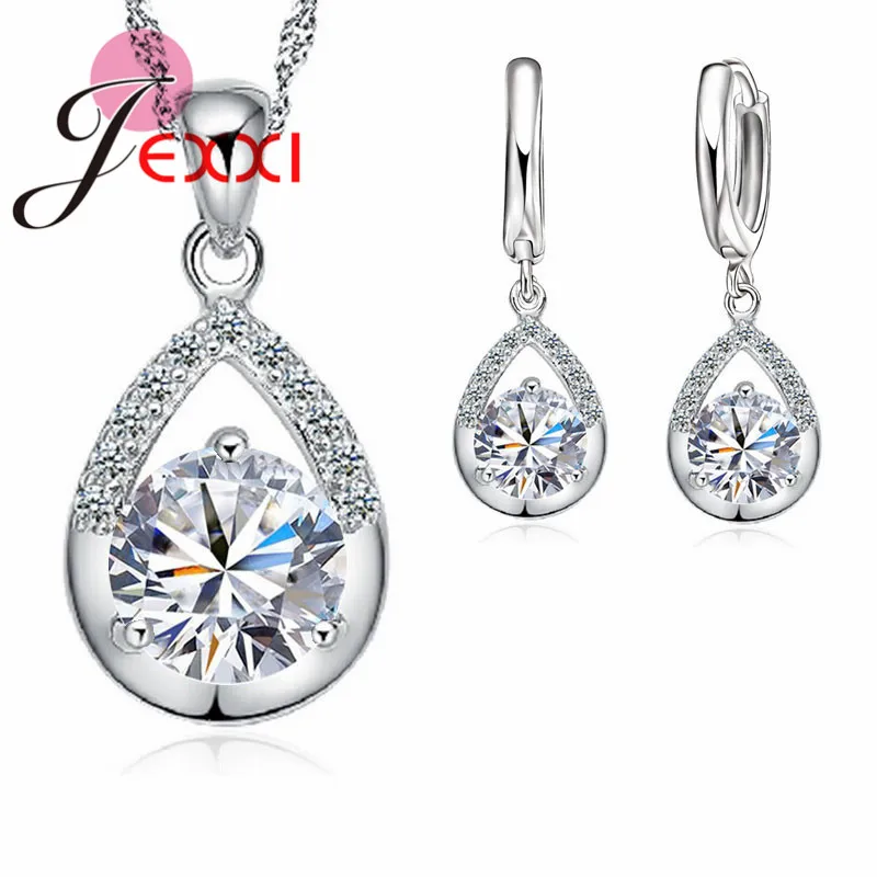 Комплект из колье и серёг серебра 925 пробы|jewelry bezel settings|jewelry set for menset status |