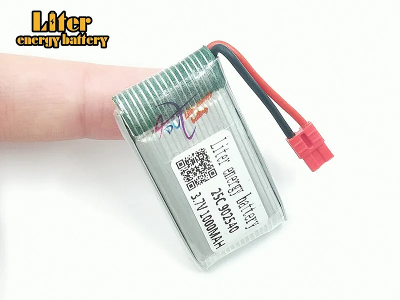 Аккумулятор 3 7 в 1000 мАч 902540 Lipo для X5HC X5HW запасные части радиоуправляемого