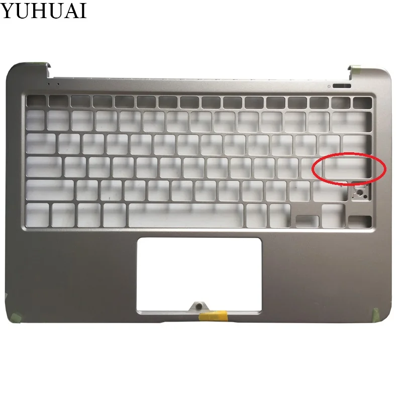 

New laptop case cover for Samsung NP900X3N 900X3N Palmrest COVER silver BA98-00939A NO touchpad