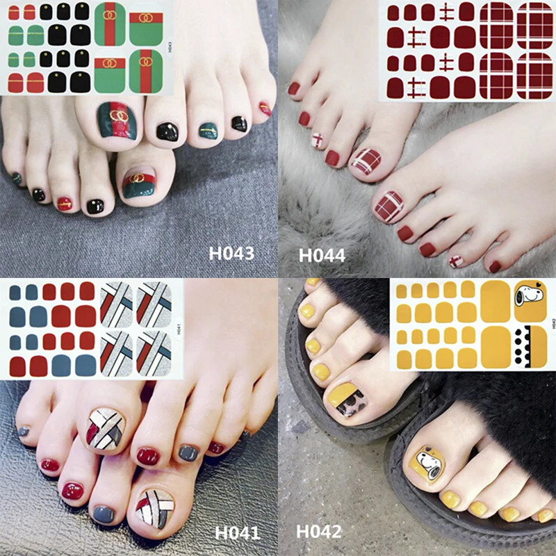 

Toenail Sticker Full Cover Waterproof Non-toxic Sticker Foot Toenail Tablets
