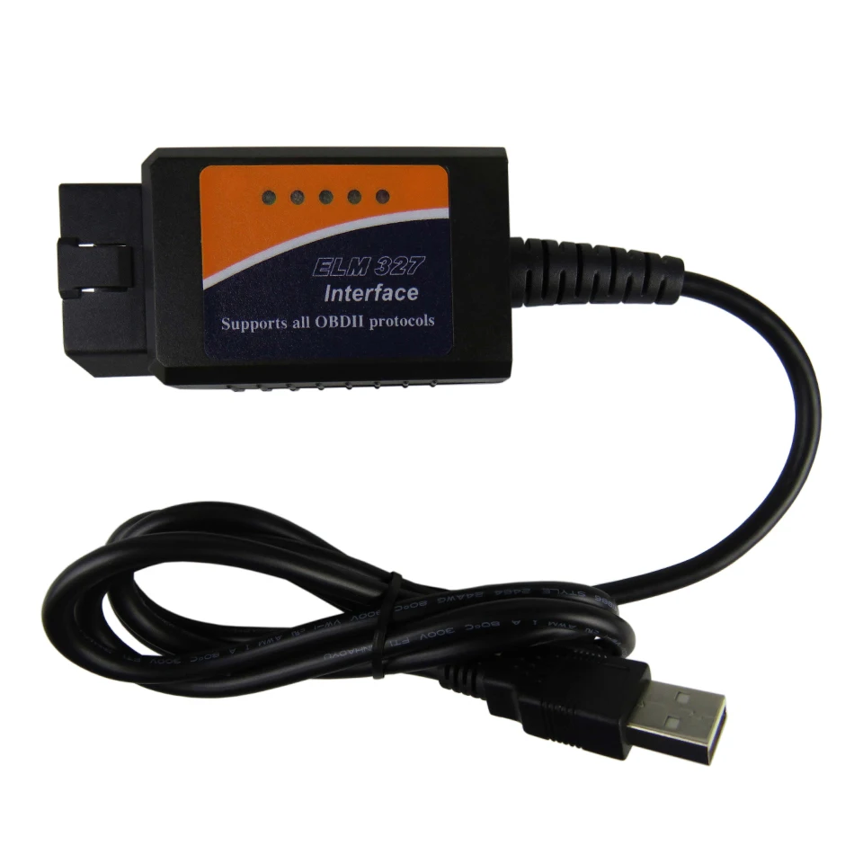 ELM327 USB OBD2/OBDII Интерфейс сканер ELM 327 V 1,5 автомобилей диагностический сканер ELM327 V1.5 FT232RL чип инструмент диагностики авто