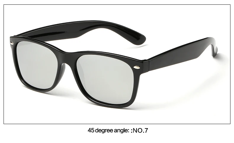 Поляризационные классические мужские солнцезащитные очки с покрытием линзы Черная винтажная оправа солнцезащитные очки Oculos De Sol 9 цветов RB2140 - Цвет линз: C7