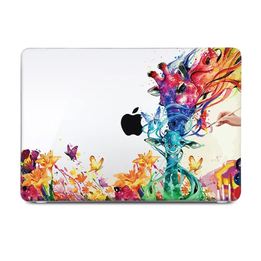 Batianda чехол для MacBook Air 11 13 дюймов A1932 и Pro retina 1" 15" Touch Bar PC ноутбук жесткий корпус Защитная кожа