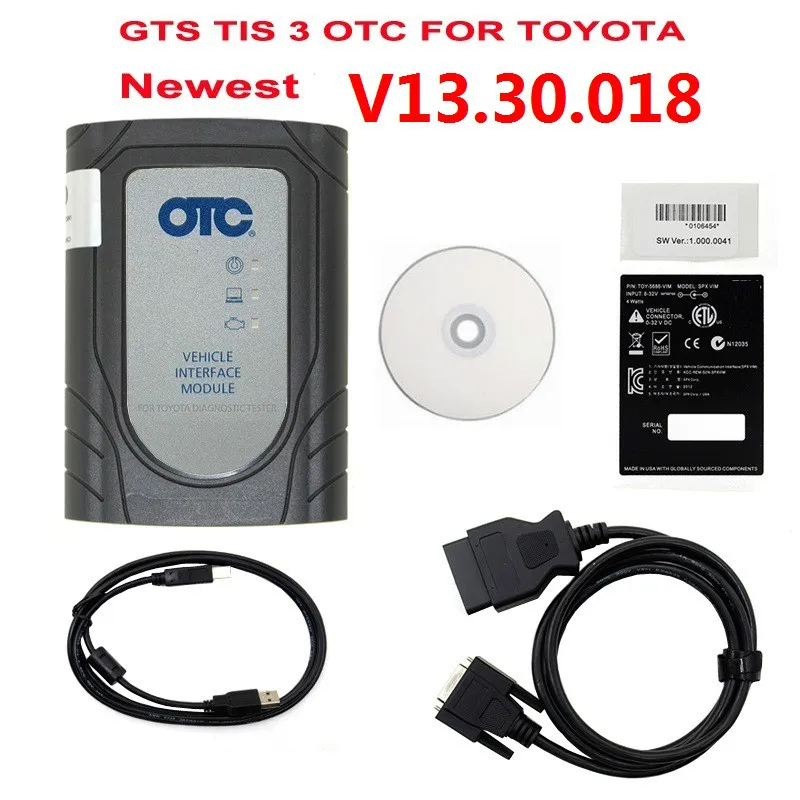 Новейший GTS TIS 3 OTC сканер для Toyoya IT2 новейший V14.00.018 для Toyota IT3 GTS OTC сканер Авто диагностический инструмент