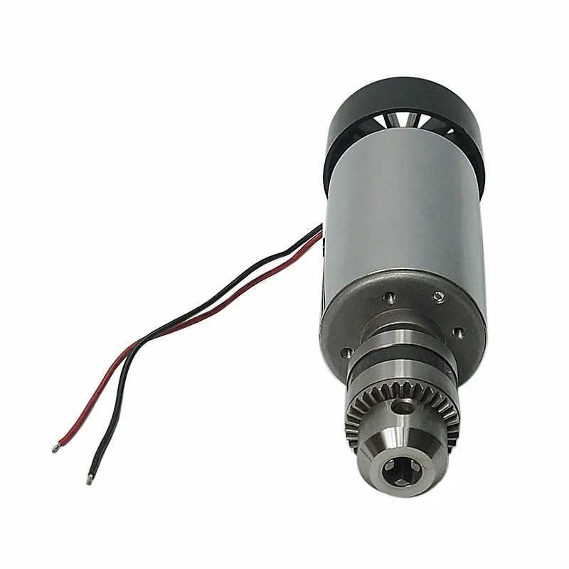 

300W CNC cutting machine DC spindle motor with Clamp