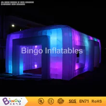 Гигантский тент типа надувные вечерние палатки 9,5*5*3,7 м надувной куб бар события палатка детские игровые палатки дома для продажи с освещением