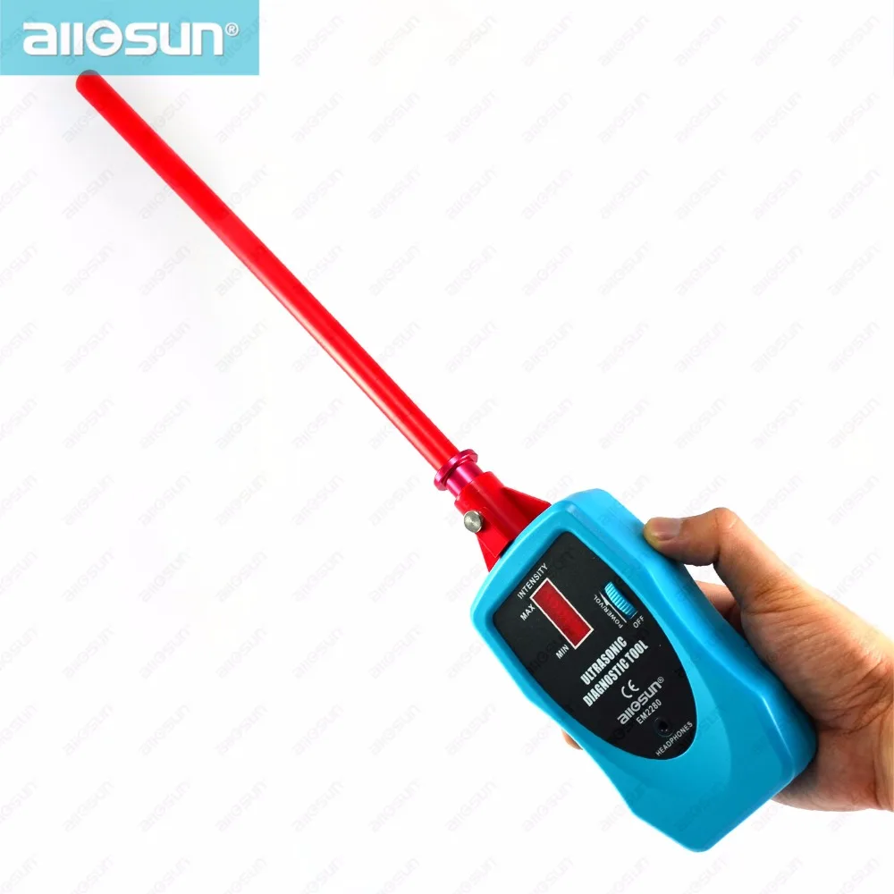 US $143.55 ALL SUN EM2280 Ultrasonic Diagnostic Tool Multifunction Leak Detector Gas Liquid Leak Detector Machine Fault Diagnostic Tool