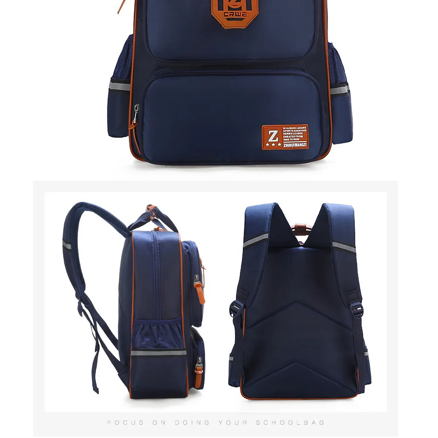 Детские школьные сумки для мальчиков, Детские Водонепроницаемые рюкзаки в английском стиле, школьный рюкзак для девочек, ранец, ортопедический школьный рюкзак