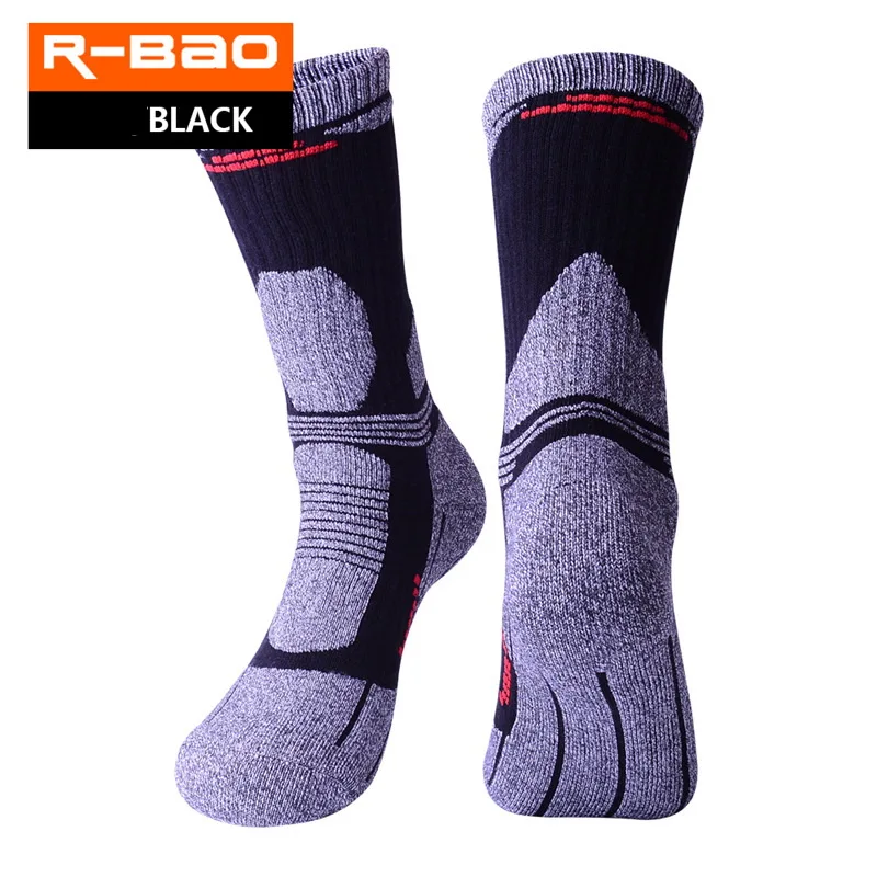 1 Pair Cotton Outdoor Mountaineering Hiking Sock Thicken Winter Keep Warm Sport Socks For Men Women Ski Fishing Gym wandelsokken thermal socks