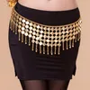 Tribal Coin Belt Belly Dance Waist Chain Metal Coins Hip Scarf Gypsy Costume Skirt Belt Gold and Silver Color ► Photo 1/6