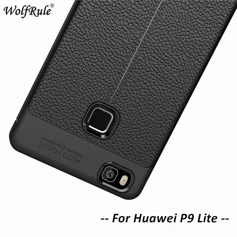 For Huawei P9 Lite Case Cover WolfRule Soft TPU Mobile Phone Coque G9 Mini 5.2'' | Мобильные телефоны и