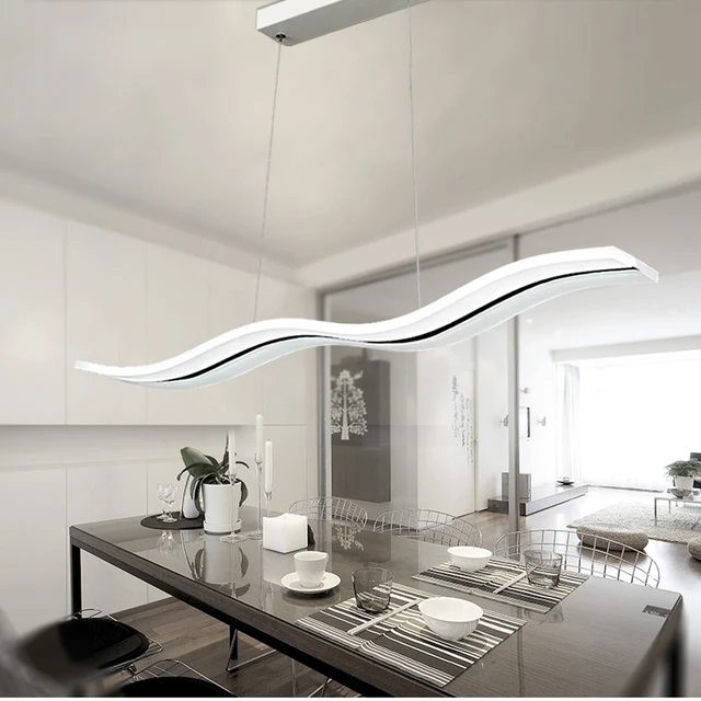 moderne led lustre salle À manger salon acrylique lampe Éclairage ... - Salle A Manger Et Salon Moderne moderne led lustre salle À manger salon acrylique lampe Éclairage ... - Salle A Manger Et Salon Moderne