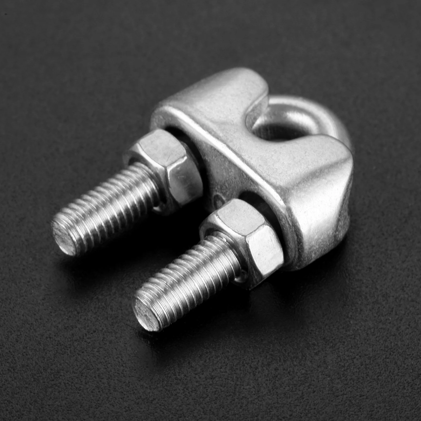 26 mm cable de acero de Agarre Alambre de metal u pernos de fijación Heavy Duty Abrazadera de Cable de Alambre 3 Mm
