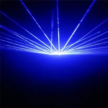 

DC21 Blue beams laser light gloves dj rechargeable party glasses stage show wears costumes ballroom dance laser man projector ds