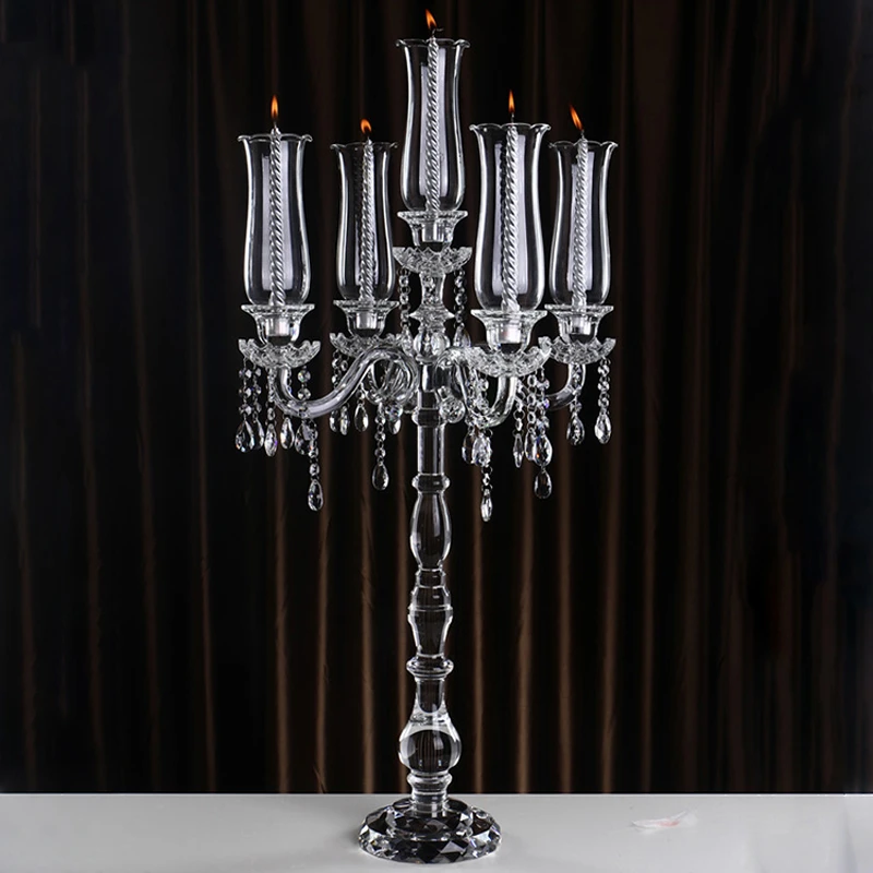 Tall wedding candelabra centerpiece crystal candelabra wholesale