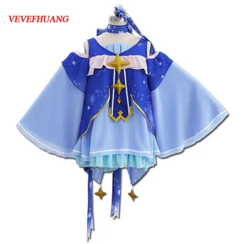 

VEVEFHUANG Vocaloid Hatsune Miku Snow Miku Cosplay Costume Cosplay Fancy Dress Carnival/Halloween Adult Costumes for Women