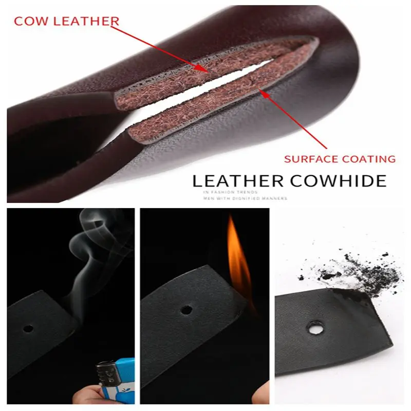 Men's Cowhide Leather Belt #2