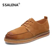 Men Comfortable Flat Leather Casual Shoes Fashion Non-Slip Business Warm Wild Shoes Handmade Moccasins Shoes AA12284