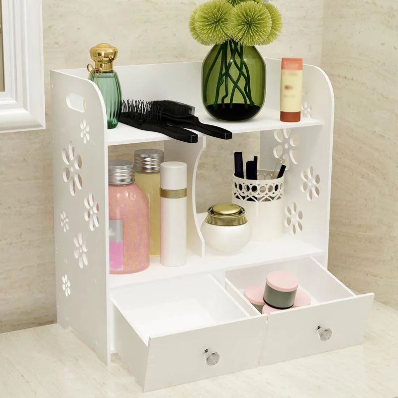 High quality Non Formaldehyde Kitchen Bathroom Storage Box The Cosmetic