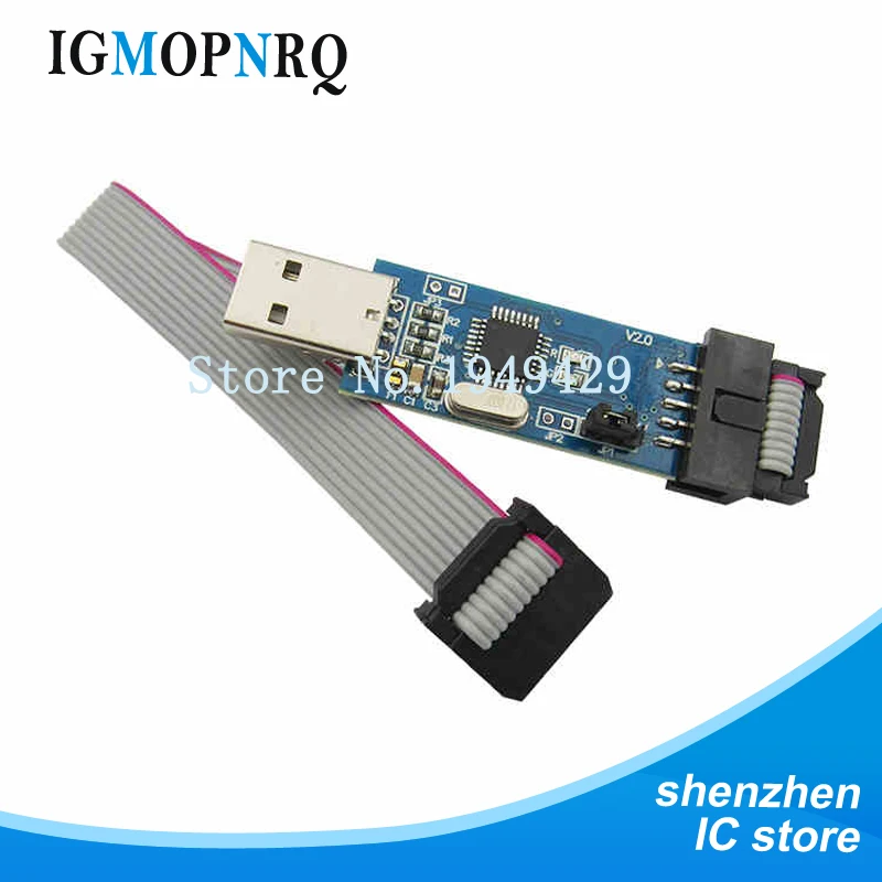 1 шт. USB ISP программатор AVR ATTiny 51 Board USBISP usbasp|Интегральные схемы| |