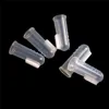 Venta caliente 5 unids/lote, bebé de limpio cepillo dental masajeador con el caso polvo escudo bebé suave de dedo de silicona dientes entrenamiento cepillo nzKkbDWZ