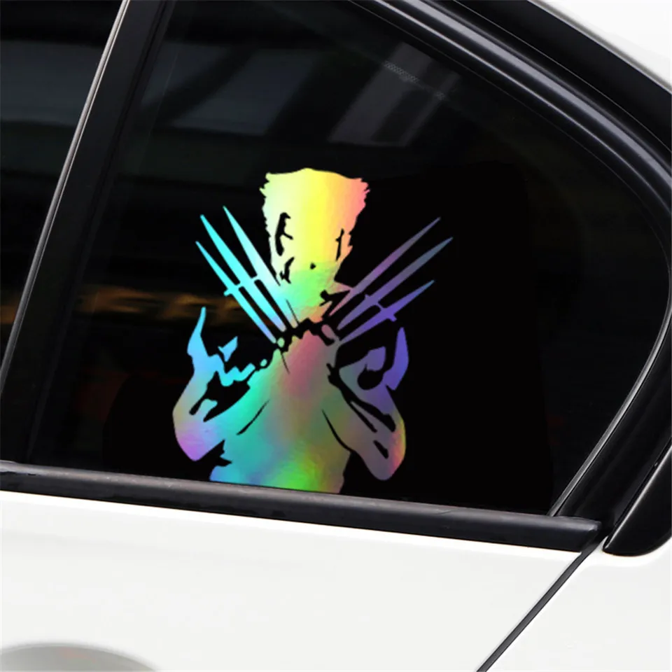 Cunymagos Car Stickers Wolf X-Men Origins Wolverine King Kong Creative Decals Waterproof Auto Tuning Styling (4)