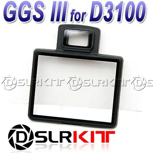 GGS III ЖК-экран Защитное стекло для NIKON D3100 DSLR