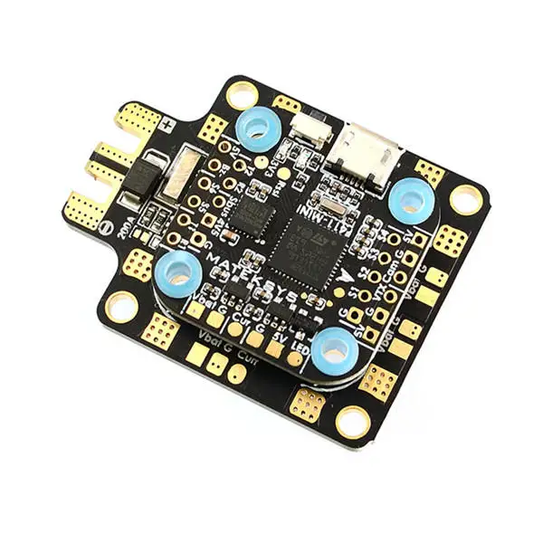 Система matek 20x20 мм F411-mini мини F4 Контроллер полета AIO OSD BEC и Светодиодная лента для