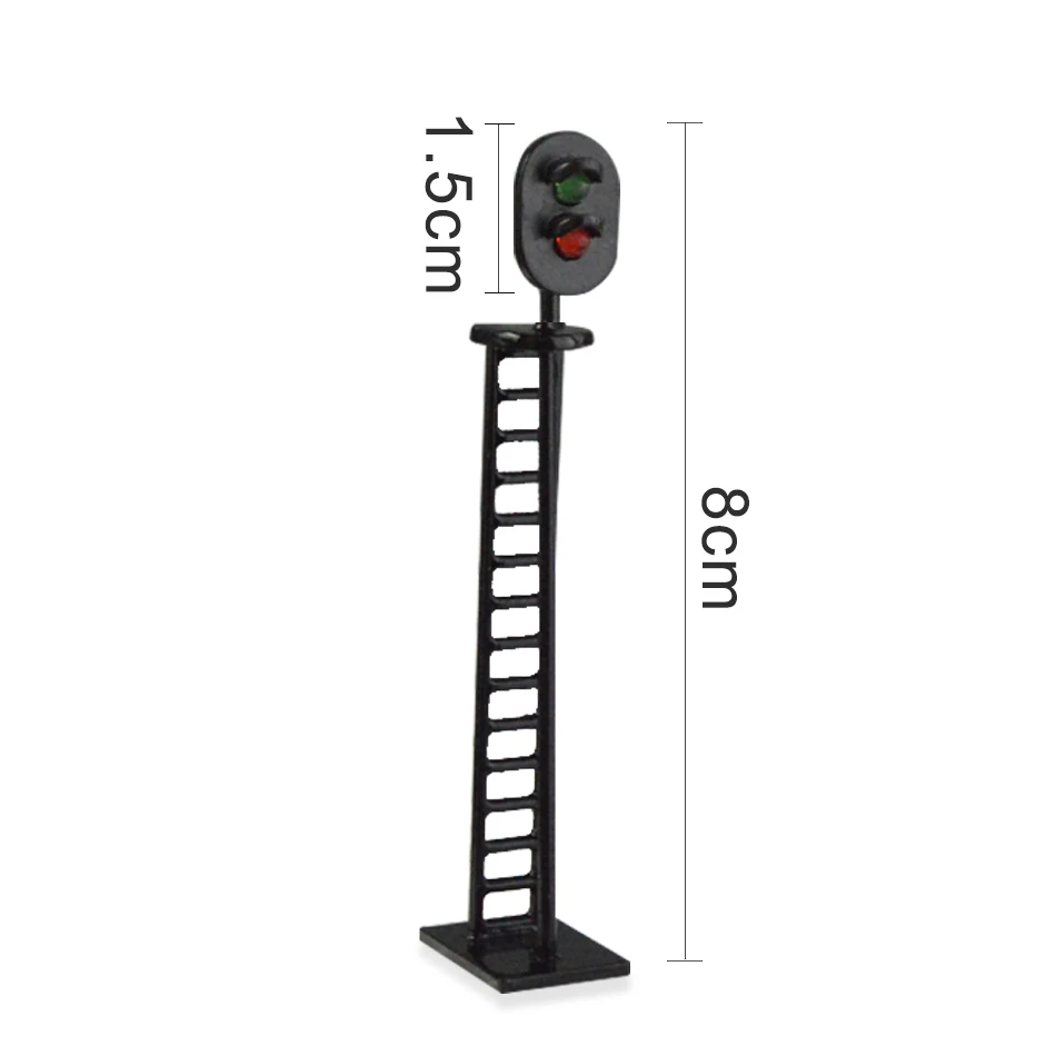 traffic signal light HO scale Model Railway& Building Layout traffic signal LED lights 12V Led Model