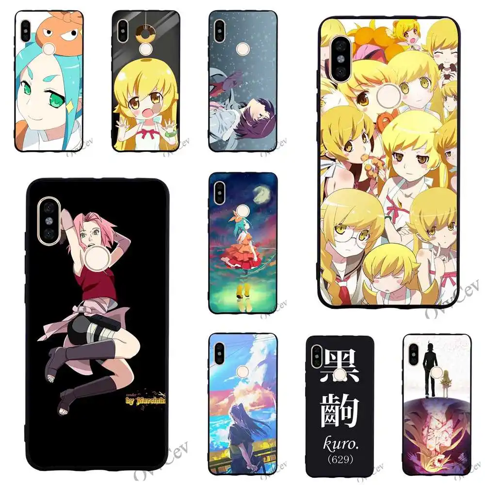 

Colorful Monogatari Phone Cover for Xiaomi Redmi 5 Case 4A 4X 5A Prime 6A Note 5 6 Pro Plus TPU Back