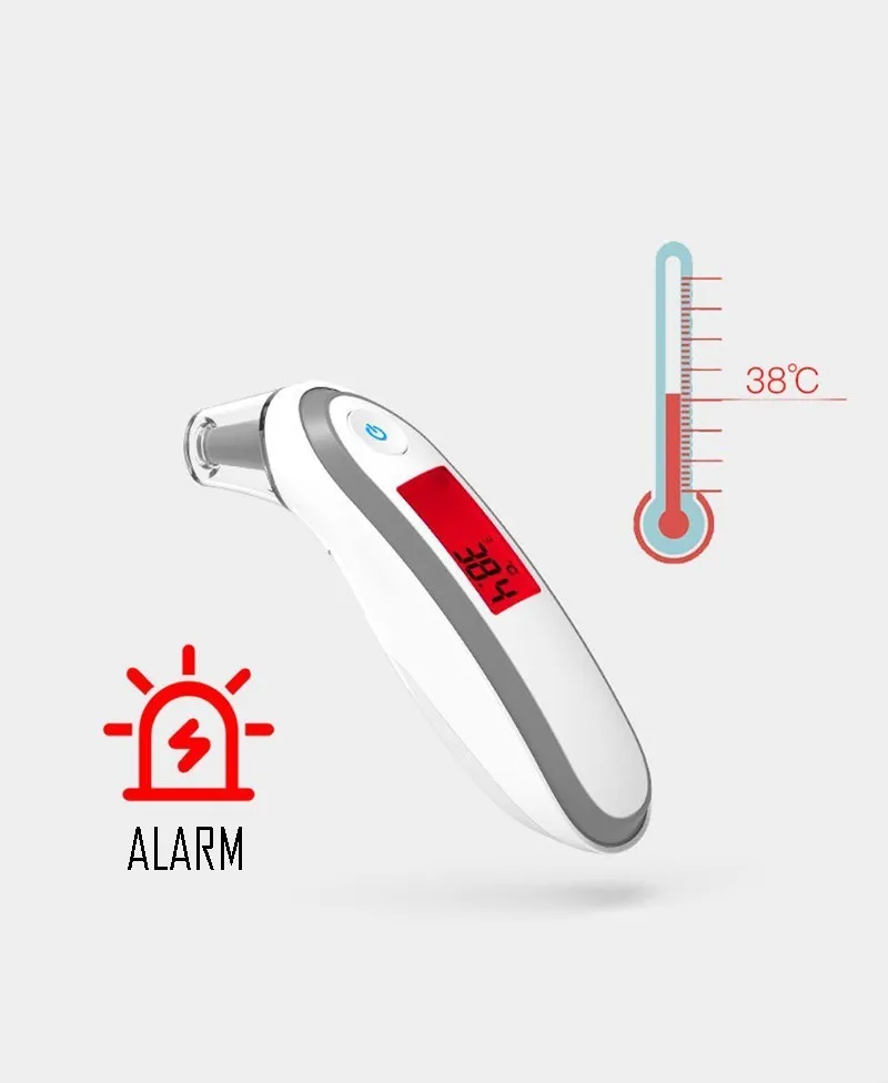 Медицинский инфракрасный ушной термометр для взрослых детей высокая температура тела Измерение температуры высокоточная семья для