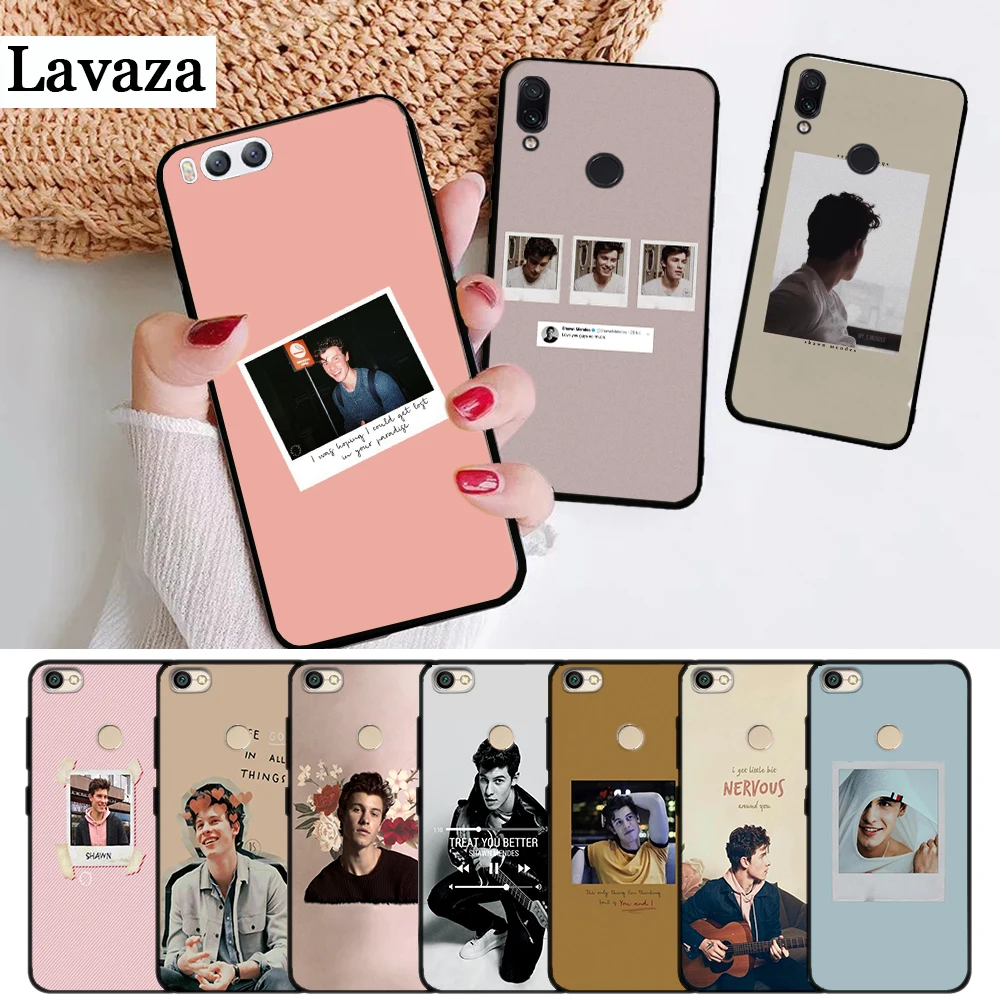 Силиконовый чехол Lavaza Shawn Mendes для Xiaomi Redmi 4A 4X 5 5A 6 6A 7 7A 8 8A K20 Pro Plus S2 Go | Мобильные