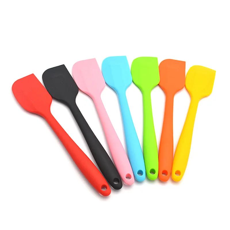 

Kitchen Silicone Cream Butter Cake Spatula Mixing Batter Scraper Brush Butter Mixer Cake Brushes Baking Tool Kitchenware