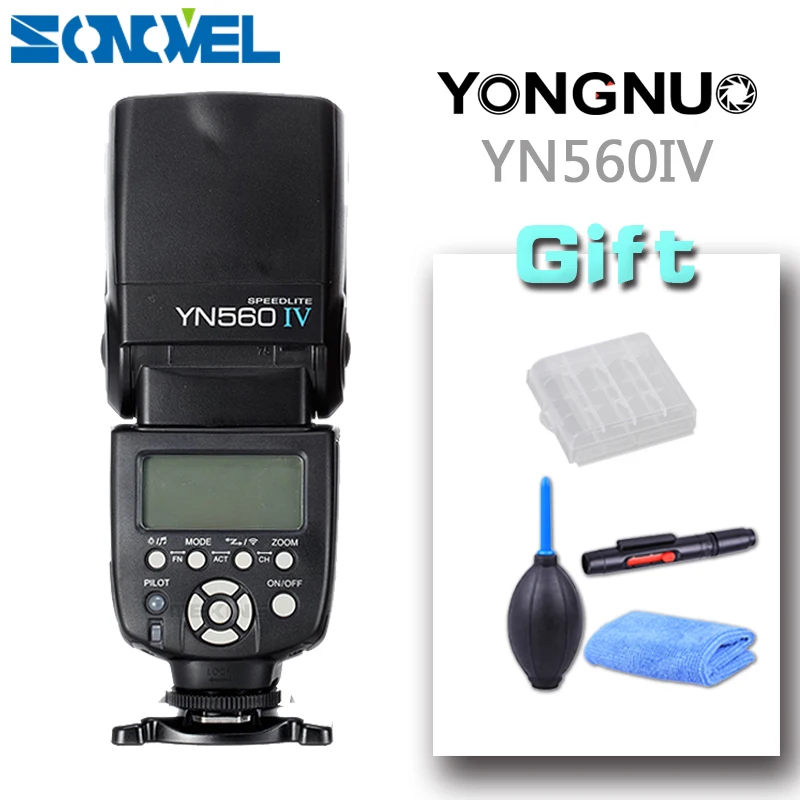 

Yongnuo YN 560 IV yn560iv YN-560IV 2.4G Wireless Master & Group flash Speedlite For Canon Nikon Pentax essentialap Cameras