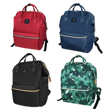 

New Waterproof Muti-functional Oxford Cloth Baby Diaper Bag Nappy Changing Bag Backpack Tote