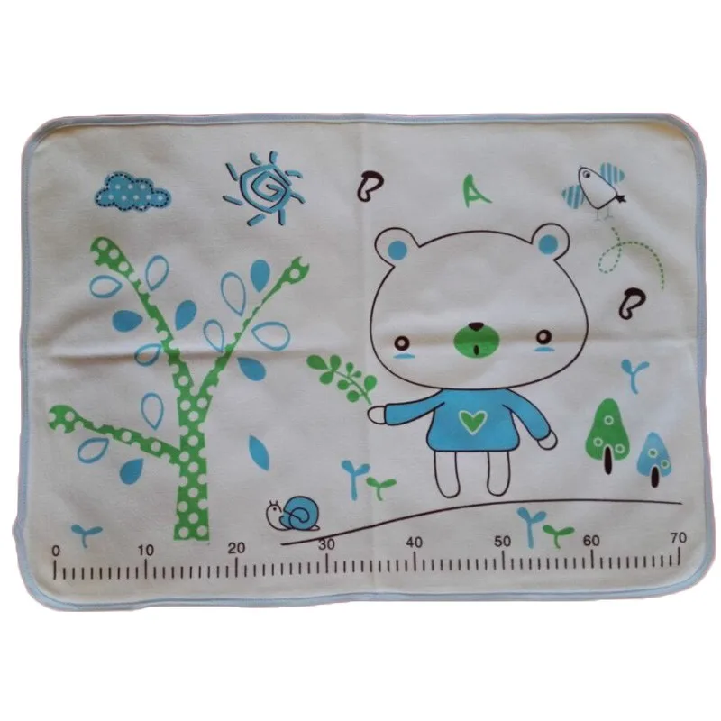 3 Sizes Newborn Baby Changing Pad Urinal Pad For Infant Child Bed Waterproof Cotton Cloth diaper inserts Changing Mat For Crib