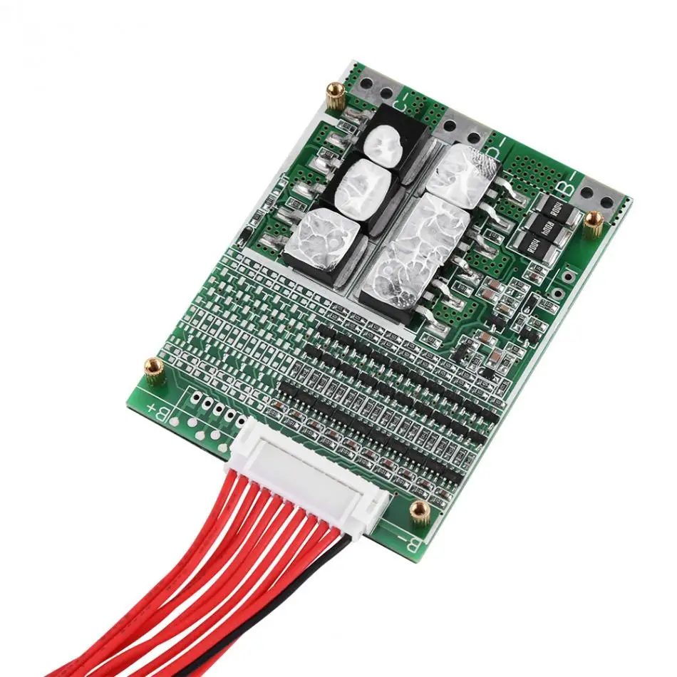 

Protection Board 36V 35A 10S Li-ion Battery BMS Protection Board PCB for Ternary Cobalt Cells with Balancig Covertern Integrated