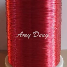 500 м/лот 0,35 мм полиуретановый эмалированный круглый обмоточный красный эмалированный провод QA-1-155