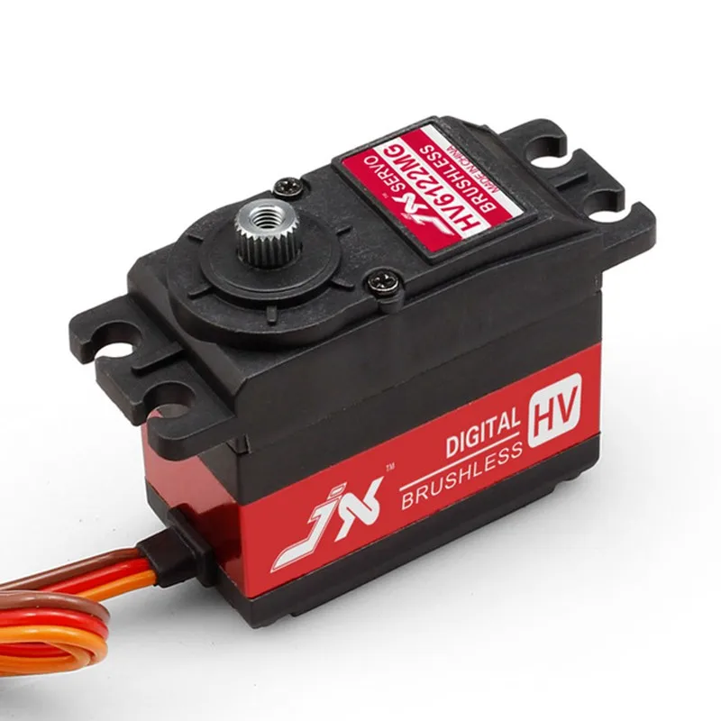 

RC JX digital servo high voltage metal gear 20kg 25kg 30kg torque 90/120/180/270/300/360 continuous rotation waterproof