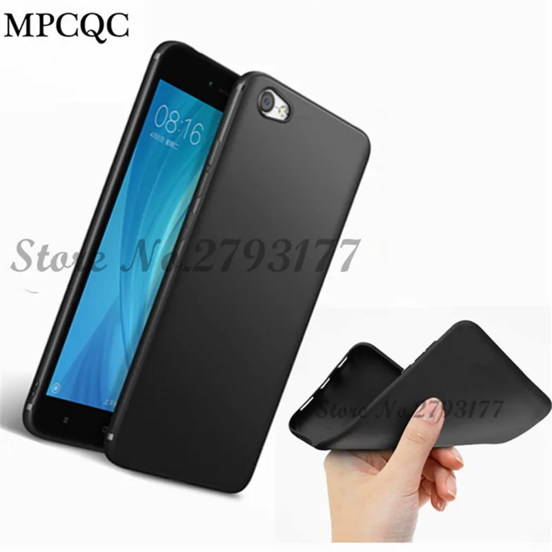 MPCQC High Quality Black Simple Design Soft Back Cover For Xiaomi Mi 5X 5S 6 Max 2 Redmi 3S 4X 4A 5 Note 3 5A Telephone | Мобильные
