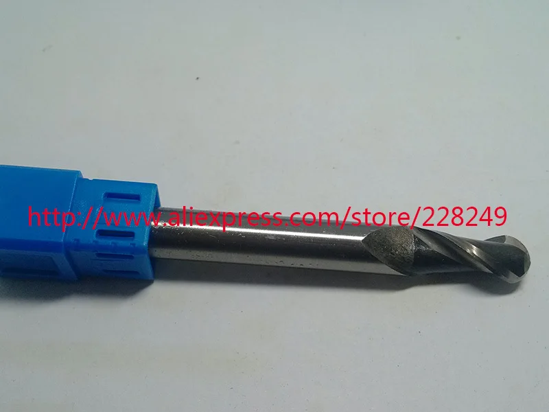 

1 pc high quality 2 Flutes R5*D10*22*100 HSS Ball nose End Mills Spiral Bit Milling Tools CNC Router bits