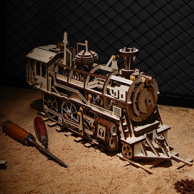 wooden locomotive lk701