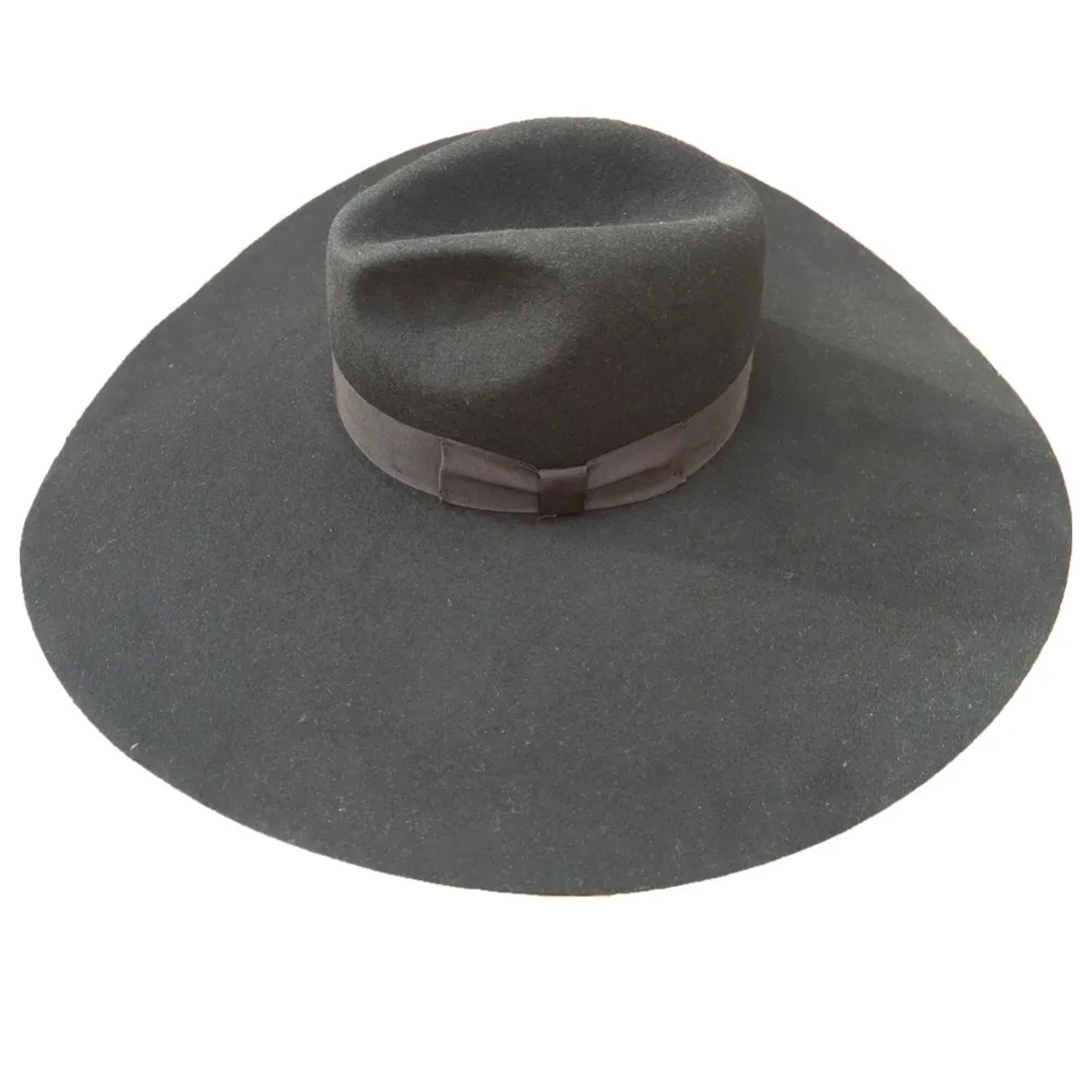 Extra Wide Large Brim Floppy Fedora Hat 