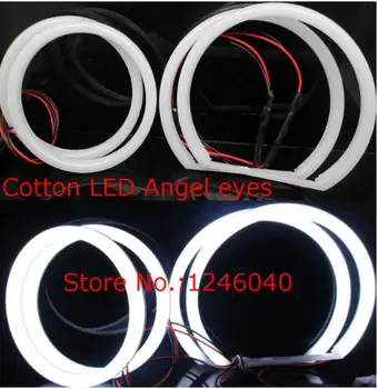 

2018 New Cotton LED Angel eyes halo ring kit DRL Light lamp for Mitsubishi Lancer EX 2008-2010 high brightness