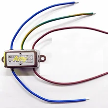 Мощность EMI фильтр очистки CW1B 6A 10A помех L Однофазный AC 220 В